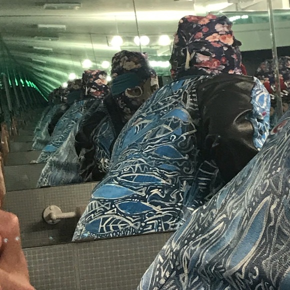 HAND PAINTED LEATHER JACKET cosplay as a river! - Picture 5 of 7